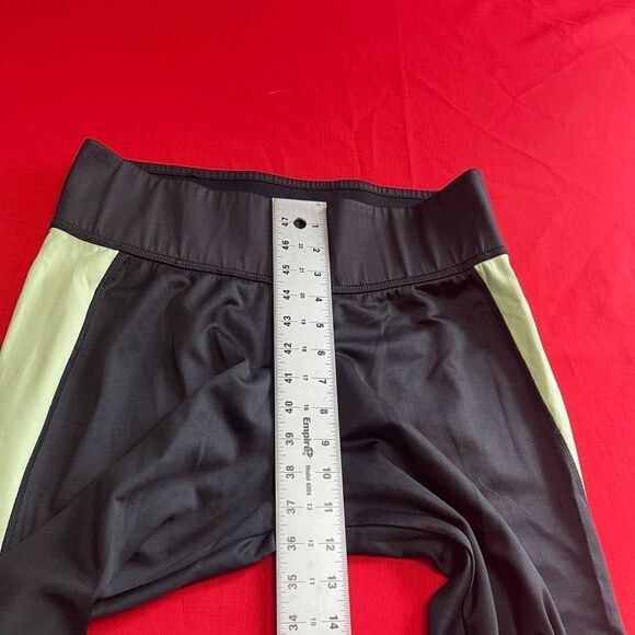 Nike Black Green White Color block Retro Y2K Track Pants Size XL - Picture 4 of 11